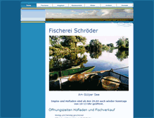 Tablet Screenshot of fischerei-schroeder.eu